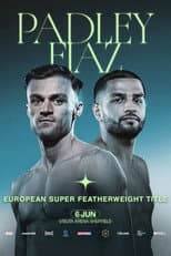 Poster for Josh Padley vs. Aqib Fiaz