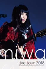 Poster for miwa acoustic live tour 2018 "acoguissimo 47 Todofuken ~ Kan ~"