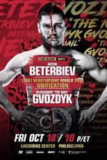 Poster for Artur Beterbiev vs. Oleksandr Gvozdyk