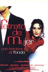 Poster for Retrato de mujer con hombre al fondo