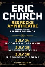 Poster for Eric Church vs. The Machine (Live at Red Rocks Amphitheatre) 7-14-2025