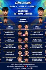 Poster for ONE Friday Fights 140: Kongchai vs. Thway Lin Htet