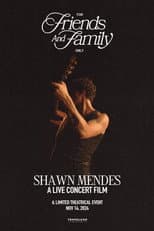 Poster for Shawn Mendes: For Friends and Family Only – A Live Concert Film