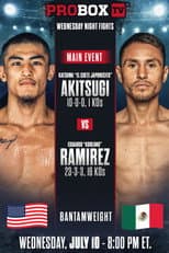 Poster for Katsuma Akitsugi vs. Eduardo Ramirez