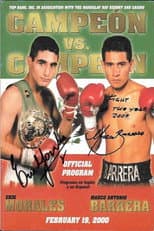 Poster for Marco Antonio Barrera vs. Erik Morales I