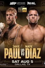 Poster for Jake Paul vs. Nate Diaz