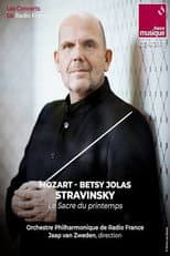 Poster for Jaap van Zweden dirige Mozart, Stravinsky et Betsy Jolas