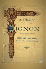 Poster for Mignon - Théâtre Impérial de Compiègne