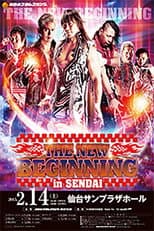 Poster for NJPW The New Beginning in Sendai