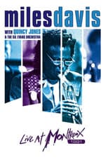 Poster for Miles Davis with Quincy Jones and the Gil Evans Orchestra Live at Montreux 1991