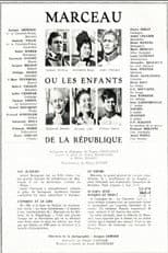 Poster for Marceau ou Les enfants de la république