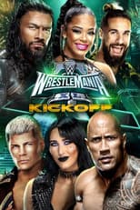 Poster for WWE WrestleMania XL Kickoff Press Event