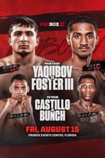 Poster for Muhammadkhuja Yaqubov vs. William Foster III