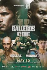 Poster for Manuel Gallegos vs. Khalil Coe II