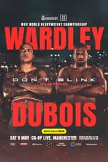 Poster for Fabio Wardley vs. Daniel Dubois