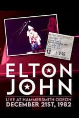 Poster for Elton John Live at Hammersmith Odeon