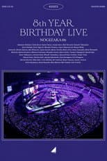 Poster for 乃木坂46 8th YEAR BIRTHDAY LIVE 2020.2.21～2.24 NAGOYA DOME