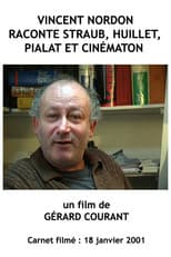 Poster for Vincent Nordon raconte Straub, Huillet, Pialat et Cinématon
