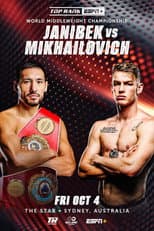 Poster for Janibek Alimkhanuly vs. Andrei Mikhailovich