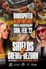 Poster for Claressa Shields vs. Franchon Crews-Dezurn