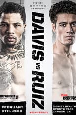 Poster for Gervonta Davis vs. Hugo Ruiz