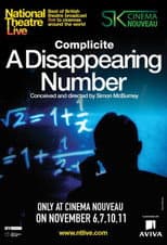 Poster for National Theatre Live: A Disappearing Number