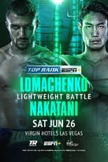 Poster for Vasyl Lomachenko vs. Masayoshi Nakatani