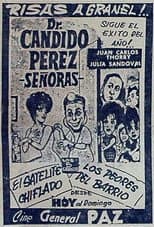 Poster for Dr. Cándido Pérez, señoras