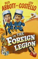 Poster for Bud Abbott and Lou Costello in the Foreign Legion
