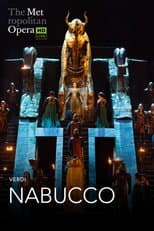 Poster for The Metropolitan Opera: Nabucco