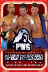 Poster for PWG: 2nd Annual Bicentennial Birthday Extravaganza - Night Two