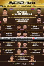 Poster for ONE Friday Fights 58: Superbon vs. Grigorian 3