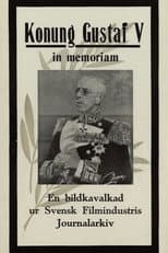 Poster for Konung Gustaf V in memoriam