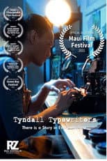 Poster for Tyndall Typewriters