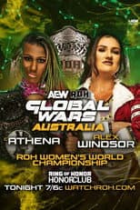 Poster for AEW ROH Global Wars Australia