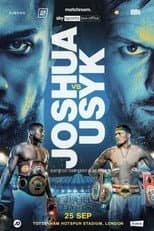 Poster for Anthony Joshua vs. Oleksandr Usyk