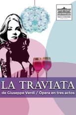 Poster for La Traviata performed at Teatro del Libertador