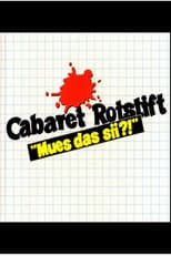 Poster for Cabaret Rotstift Mues das sii
