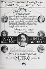 Poster for In for Thirty Days