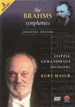 Poster for The Brahms Symphonies / Leipzig Gewandhaus Orchestra, Kurt Masur