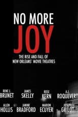 Poster for No More Joy: The Rise and Fall of New Orleans Movie Theatres
