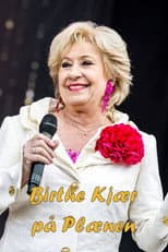 Poster for Birthe Kjær på Plænen
