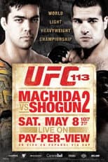 Poster for UFC 113: Machida vs. Shogun 2