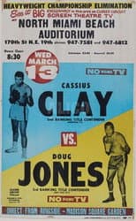 Poster for Cassius Clay vs. Doug Jones