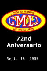 Poster for CMLL 72nd Anniversary Show