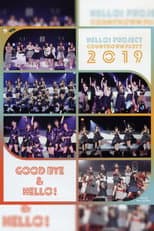 Poster for Hello! Project 2019 COUNTDOWN PARTY 2019-2020 ~GOODBYE & HELLO!~