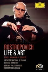 Poster for Rostropovich Life & Art