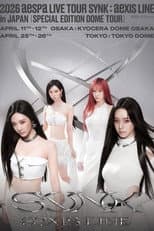 Poster for aespa - 2026 Live Tour SYNK：aexis LINE in JAPAN - SPECIAL EDITION DOME TOUR