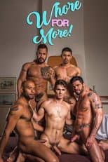 Poster for Whore For More: Devin Franco’s Bareback Gang Bang