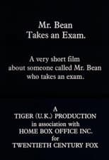 Poster for Mr. Bean Takes an Exam